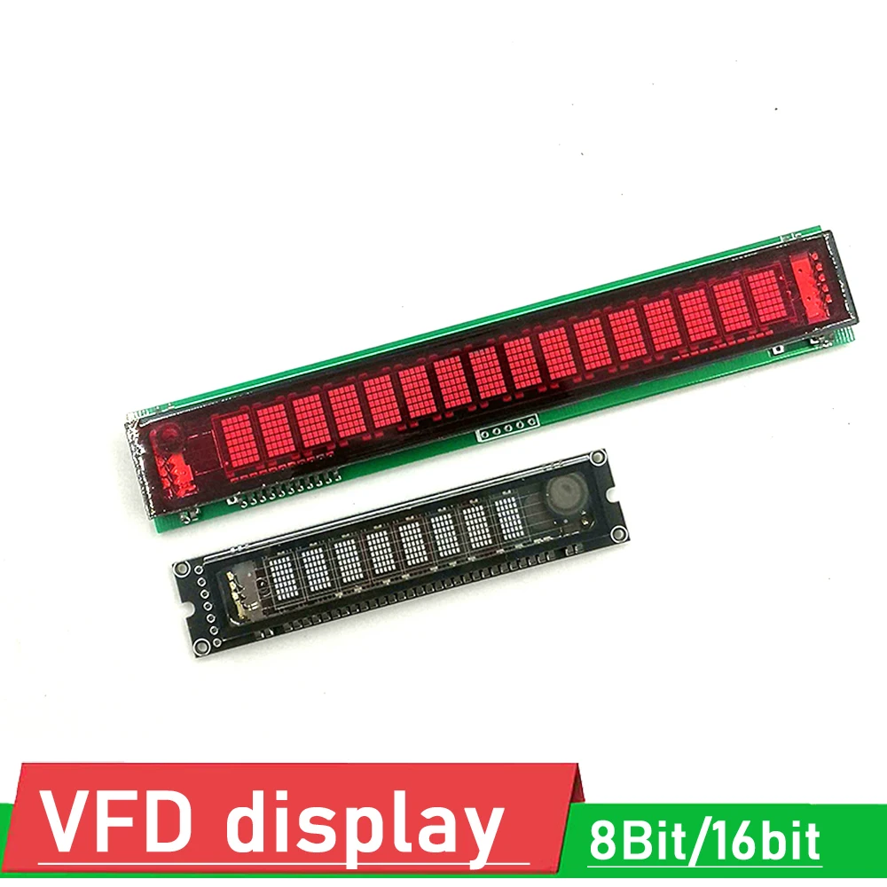 Modulo Display VFD modulo Display a matrice di punti a 8 Bit a 16 Bit schermo fluorescente VFD per microcontrollore Arduino C51 STM32