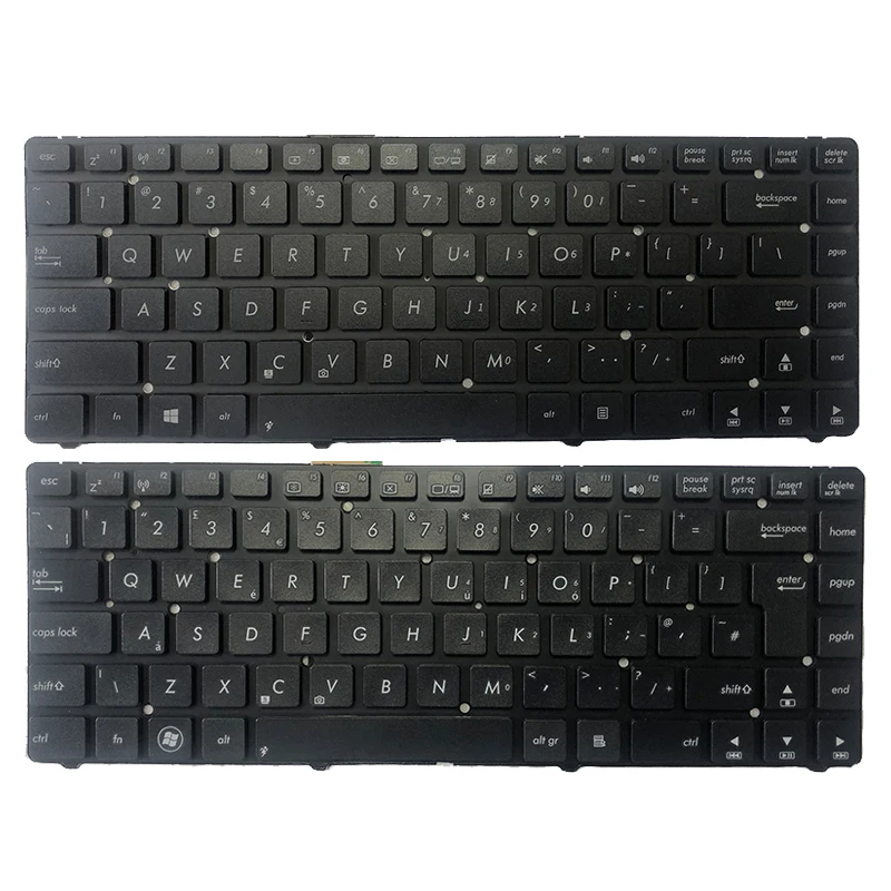 Pop Laptop English Keyboard For ASUS K45 K45A K45VD K45VJ K45VM K45VS US UK Keyboard MP-10H73US-698W