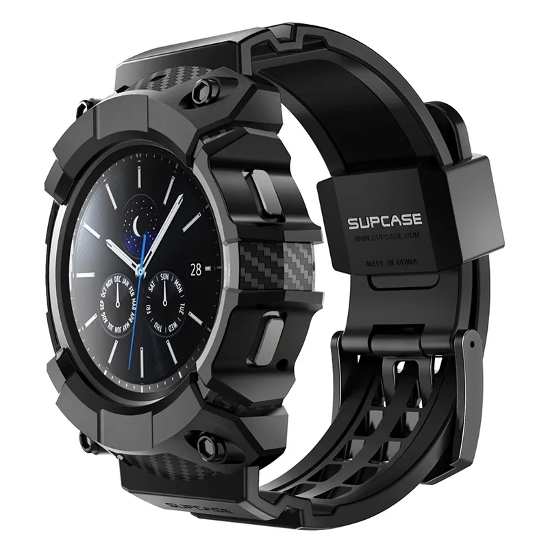 SUPCASE UB Pro For Samsung Galaxy Watch 4 Classic Case 46mm (2021 Release) Rugged Protective Cover with Watch Strap Bands