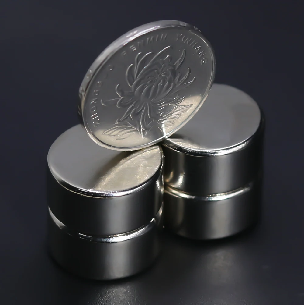 1/2/5/10/20 pces 20x10 neodímio ímã 20mm x 10mm n35 ndfeb redondo super poderoso forte magnético imanes disco 20x10