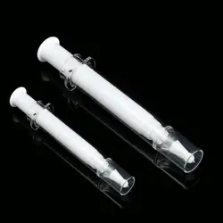 100pcs 5ml 10ml 20ml Empty DIY Airless Syringe High Grade DIY Round Shape Eye Cream Refillable Syringe Vacuum Lotion Pump Bottle