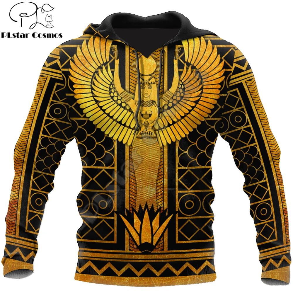 

Queen of Egyptian 3D All Over Printed Fashion Mens Autumn Hoodie Sweatshirt Unisex Streetwear Casual Zip Jacket Pullover KJ552