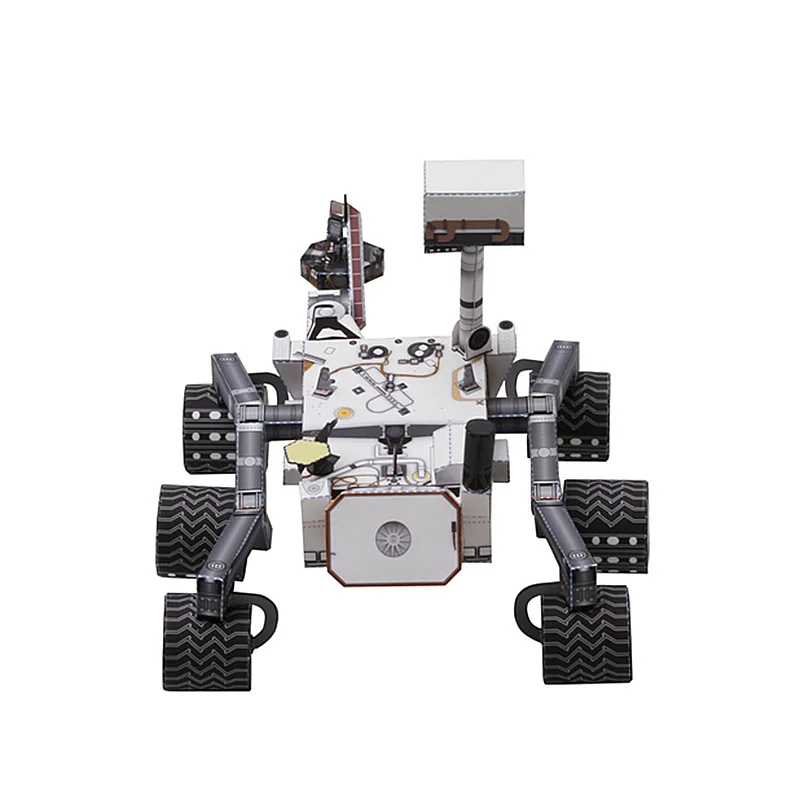 Space Mars Rover Curiosity Origami Art Folding Handmade 3D Paper Model Sci-Fi Papercraft DIY Teens Adult Craft Toys ZX-006