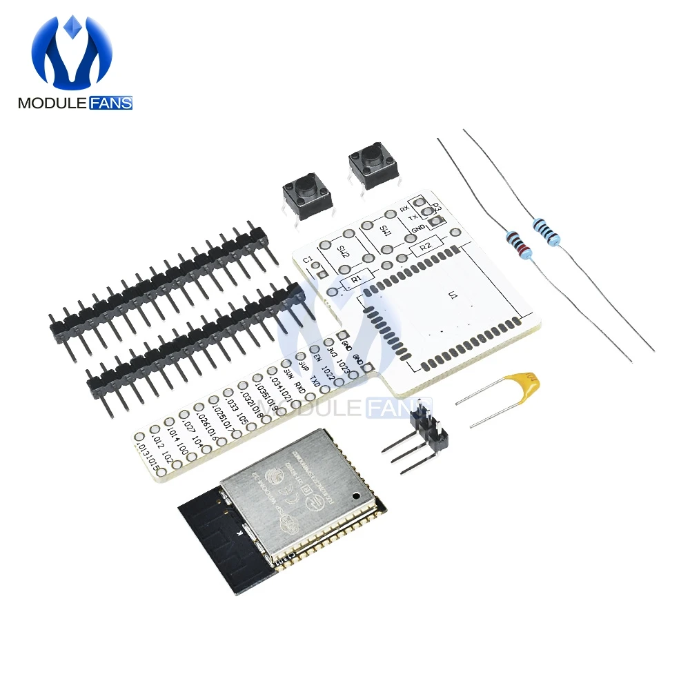 ESP32 ESP-WROOM-32 Revision 1 Rev1 Development Board WIFI Bluetooth Breadboard