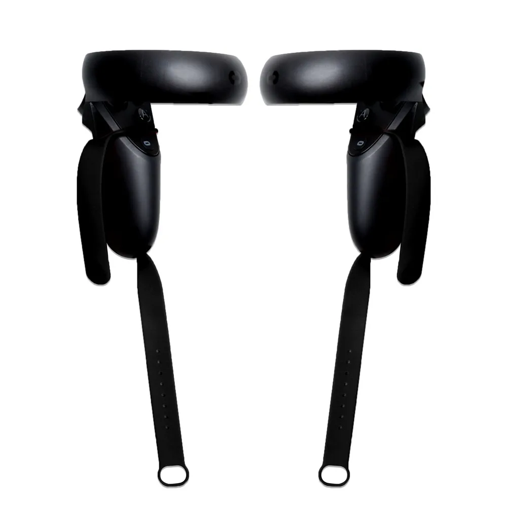 Sangles d'Li-réglables pour contrôleur VR, poignée de contrôleur tactile, sangle de ceinture en fibre, Oculus Quest, Rift S VR, 1 paire
