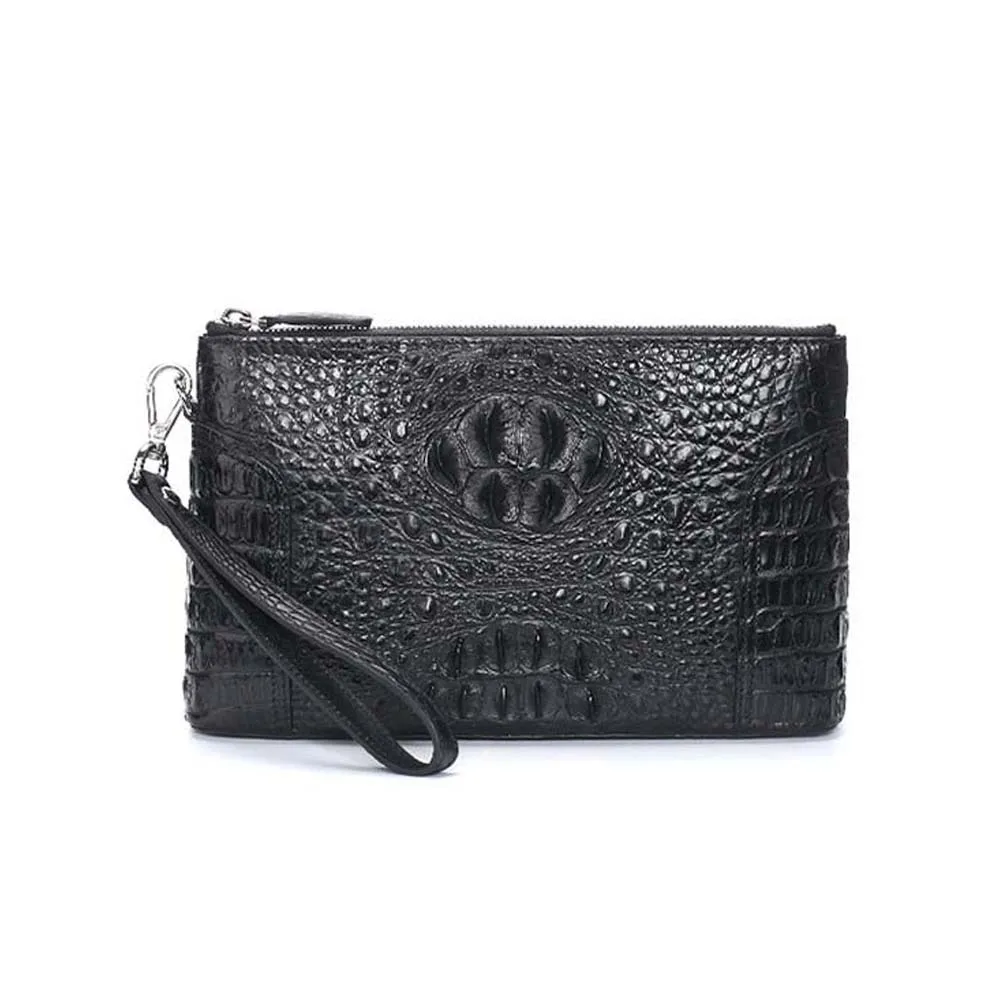 madun new import  crocodile  handbags  male clutch bag large capacity  Hand bag male  business  male  bags  Hand caught bag