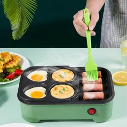 Macchina per hamburger di uova fritte padella elettrica antiaderente per uso domestico colazione padella per Pancake stampo padella per frittata Multicooker 220V