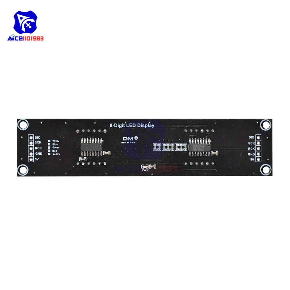 Diymore 74HC595 0.56 Inci 8 Bit Digital LED Display Modul 5 Warna Tersedia UNTUK Arduino