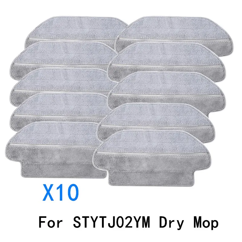 ล้างทำความสะอาดได้Mopอุปกรณ์เสริมสำหรับXiaomi Mijia Mi Robot Mop Pro Mijia STYTJ02YMเครื่องดูดฝุ่นหุ่นยนต์Viomi V2 Pอะไหล่ชุด