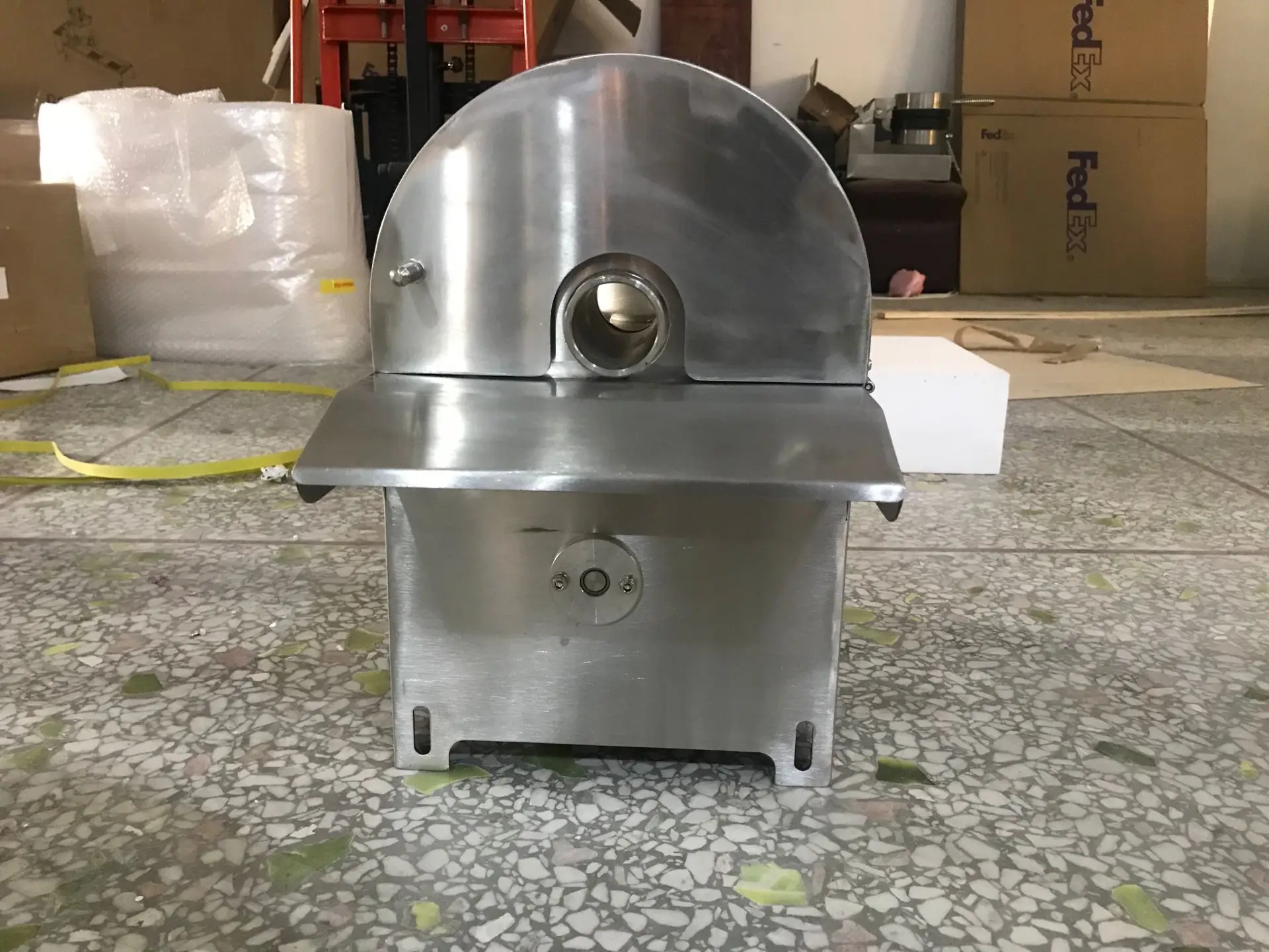 ماكينة لف السجق يدويًا محمولة مصنوعة من مادة الفولاذ المقاوم للصدأ بنسبة 304 ، ماكينة ربط وربط السجق