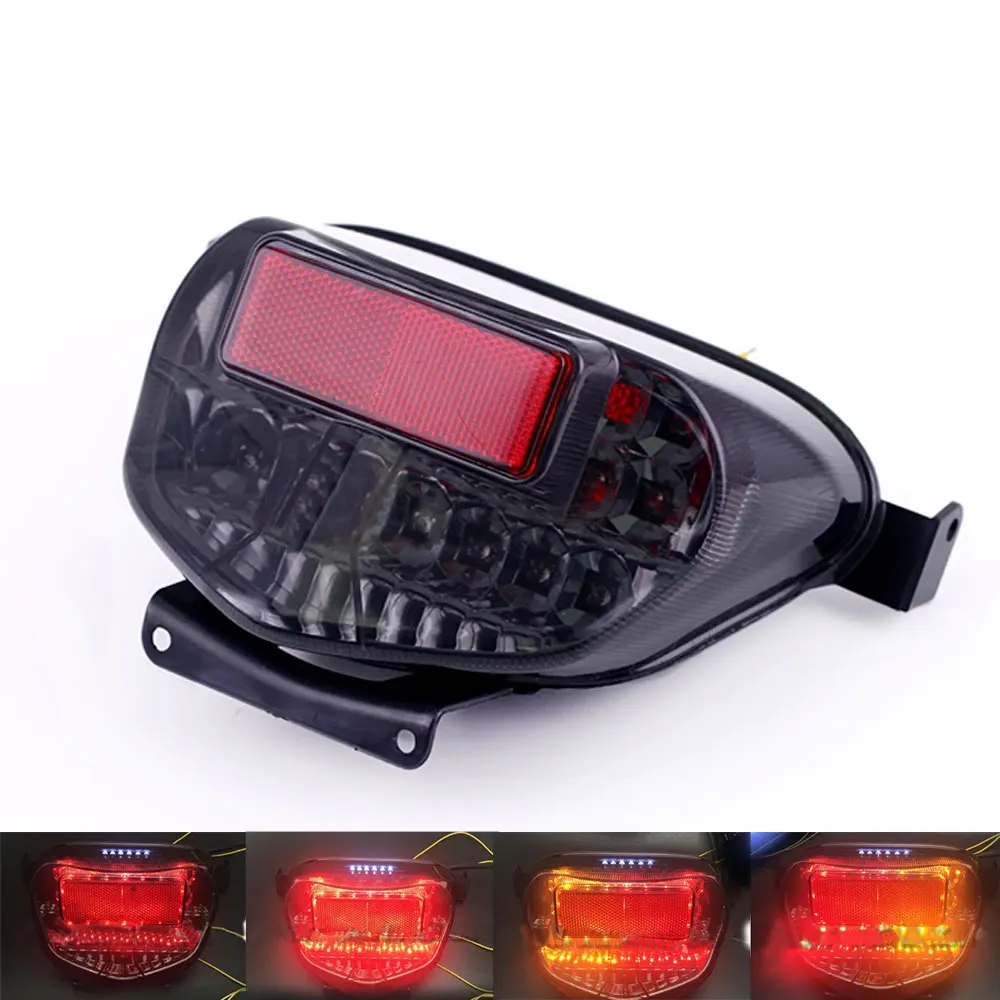 Rear Tail Brake Turn Signals License Plate Integrated Light For 2001 2002 2003 Suzuki GSXR600 GSXR GSX-R 600 K1 Motorcycle Light