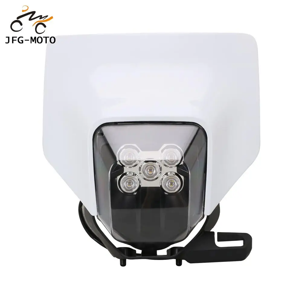 

Motorcycle LED Headlight Front Lamp Mask Lighting Headlamp For Husqvarna FC FE FX TC TE TX 125 250 300 350 450 501 FE250 FC250