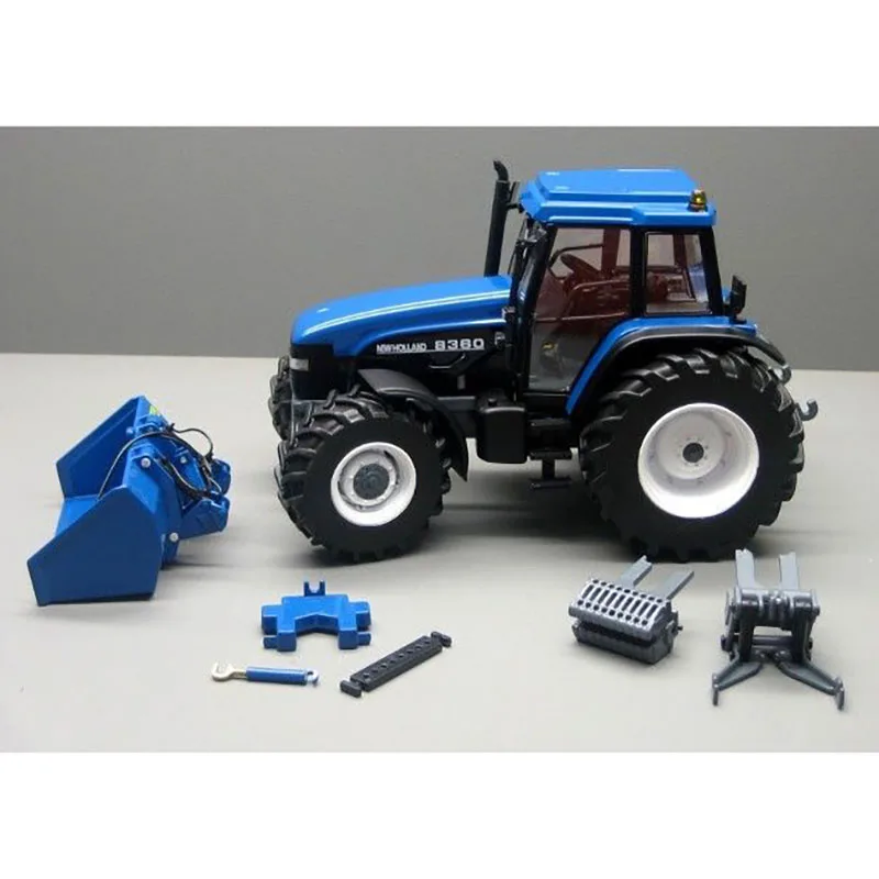 Diecast 1:32 Scale 8360 Metal Shovel Engineering Truck Tractor Alloy Car Model Collection Souvenir Ornaments Display
