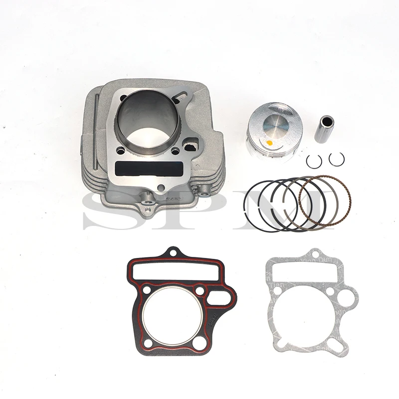 Motorcycle 54MM 138cc Lifan Cylinder Kit Cylinder Piston Gasket Ring Engine Parts