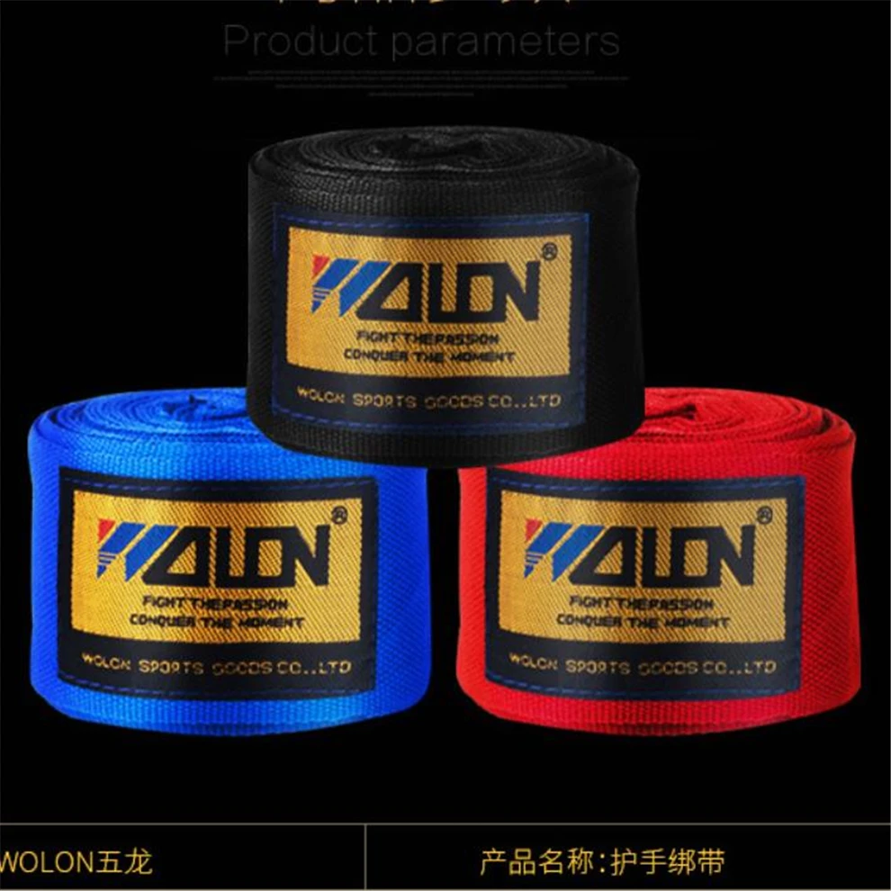 2pcs/roll 1.5m 3m 5m Cotton Boxing Hand Straps Sports MMA Elastic Bandage Muay Thai Taekwondo Boxing Gloves Wraps Protectors