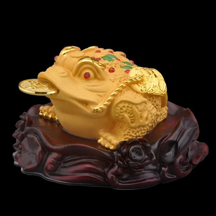 

Lucky Fengshui Chinese Mascot Resin Statue Birthday Present Porch Ornament Living Room Decorations Crafts Ornament Home Decor