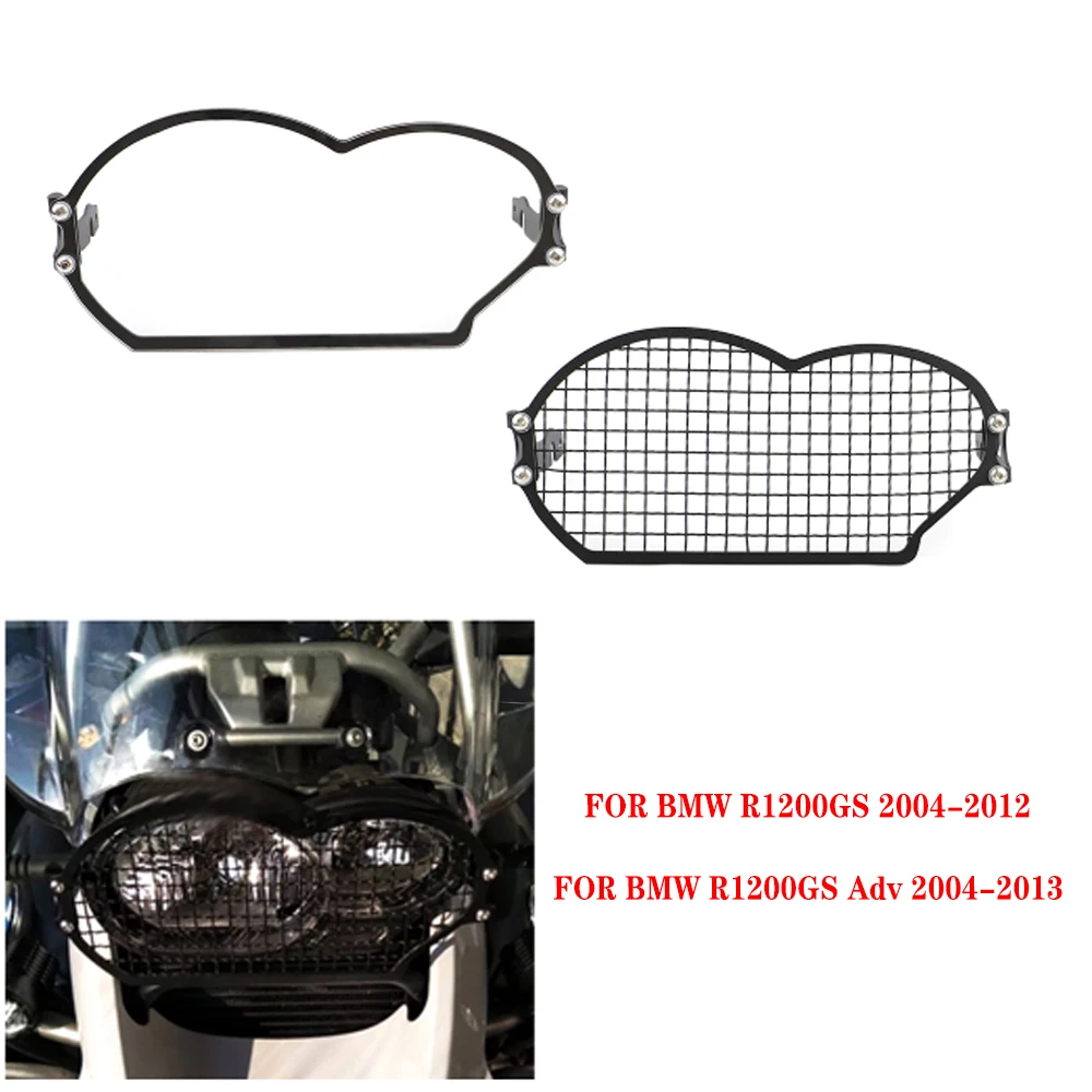 

For BMW R 1200 GS R1200GS Adv R1200GS adventure 2004-2012 Motorcycle Headlight Head Light Guard Protector Cover Protection Grill