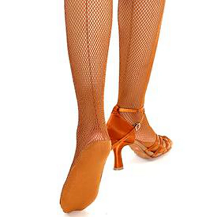 Women Hard Network Professional Rhinestone Latin Fishnet Stockings Tights Sexy Fish Nets Pantyhose Accessories Stocking