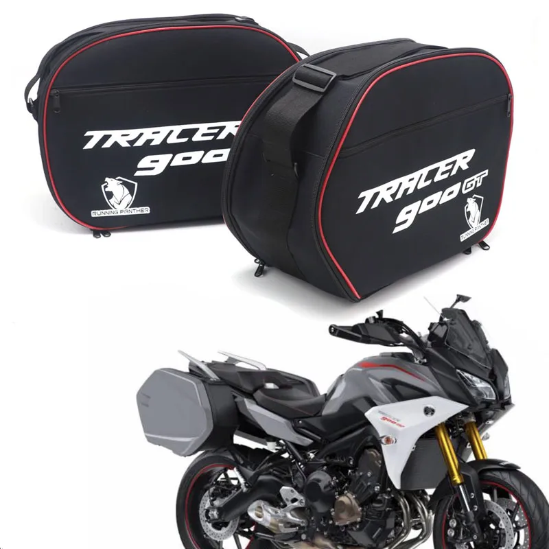 Motorcycle luggage bags Black For YAMAHA Tracer 900GT Tracer 900GT City Tracer 900GT 2018