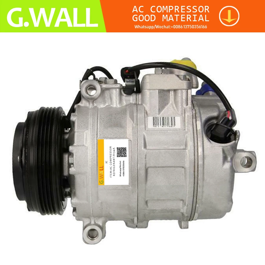 7SEU16C Auto AC Compressor For BMW 7 Series E65 E66 735 740 745 Air PartS 64509175481 64526915083 64526901781 64526925721