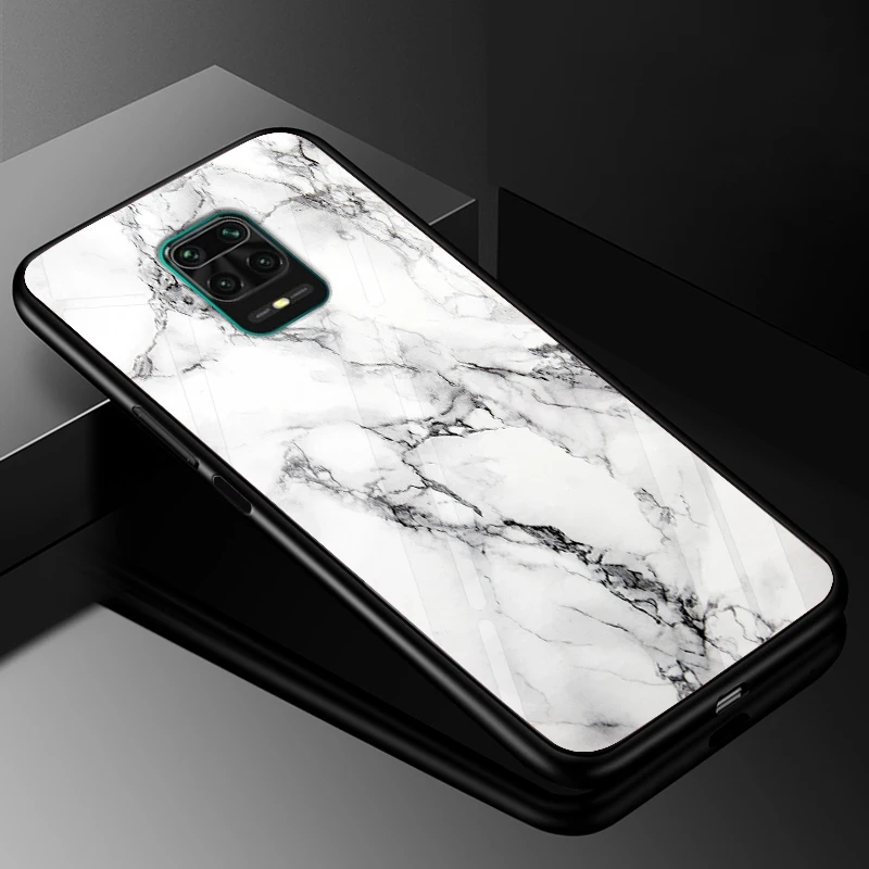 Glass Back Cover For Xiaomi Redmi Note 9 Pro Case Tempered Glass Case For Xiaomi Redmi Note 9 Pro Max Case Redmi Note Note9 9 s