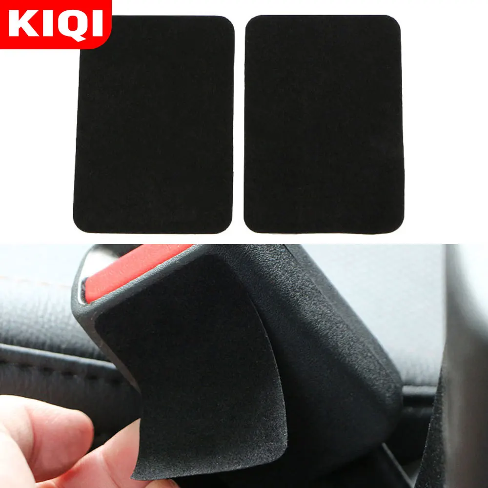 KIQI 2Pcs Accessories for Seat Ibiza 6j 6l Fr Ateca Altea Xl Leon 2 Ateca Fr Ibiza Alhambra Car Noise Cancelling Sticker