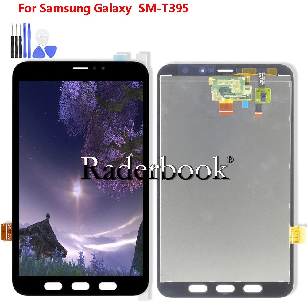 

For Samsung Galaxy Tab Active 2 SM-T395 Lcd Display Touch Screen Digitizer Glass Panel Assembly