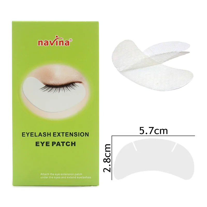 Navina 10 pairs/Lot New High Quality Paper Patches Eyelash Under Eye Pads Eyelash Extension Eye Lash Tips Sticker Makeup Tools