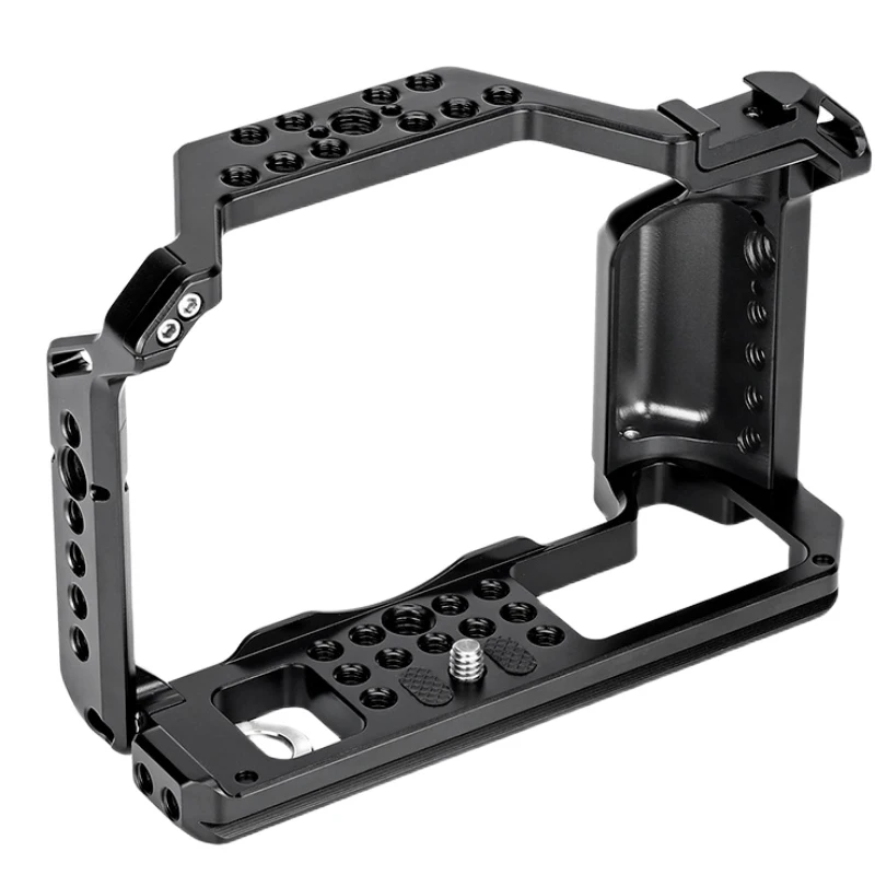 Camera Cage  for Fuji X-T4 Camera with Aka Dovetail Groove Aluminum Alloy Camera Rabbit Case