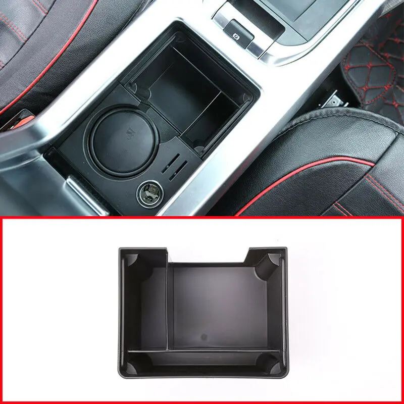 

For Land Rover Discovery Sport 2015-2020 Car Plastic Central Console Cup Holder Storage Box Auto Accessories