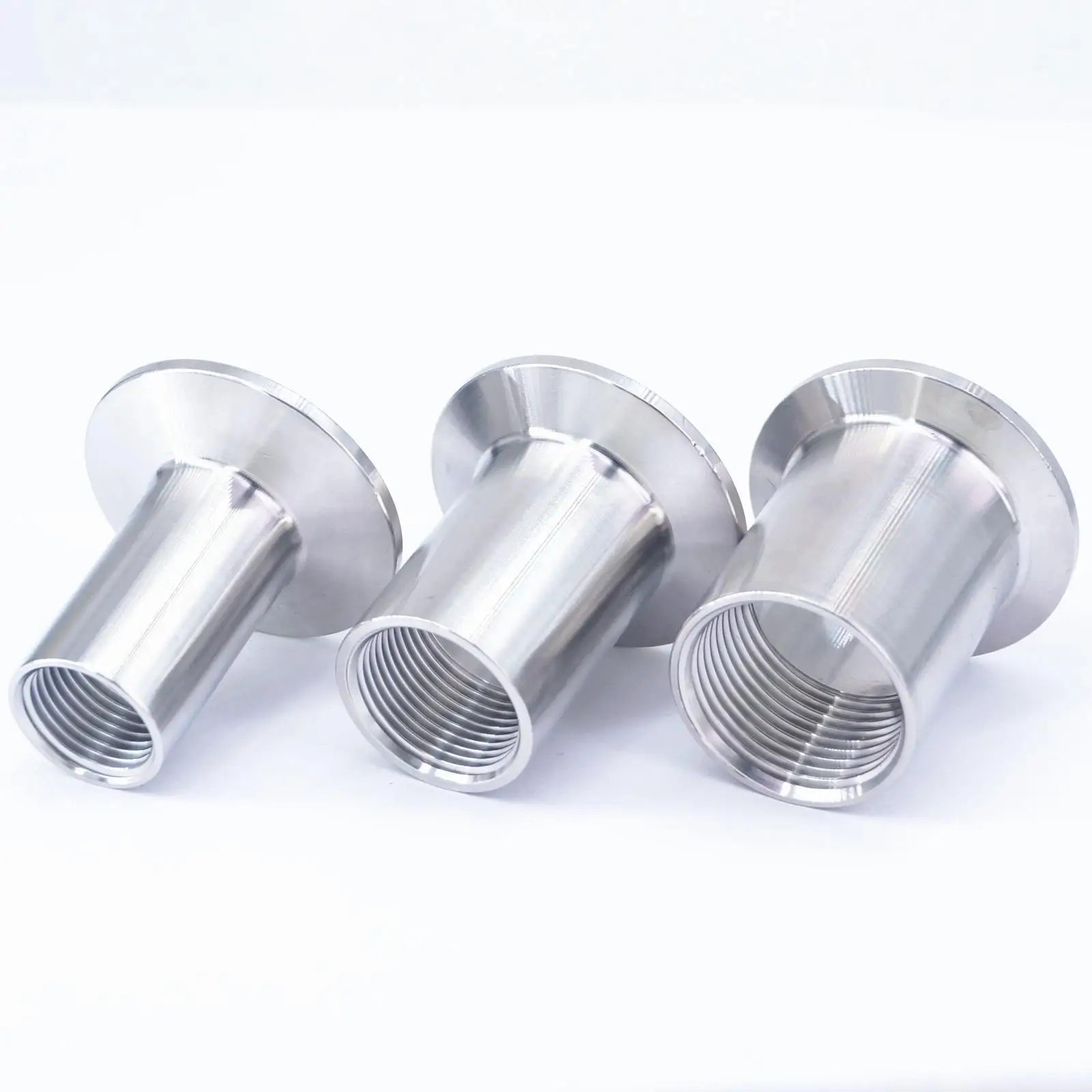 

1/2"- 2" NPT Female x Ferrule O/D 50.5mm 64mm 77.5mm Tri Clamp 304 Stainless Steel Sanitary Fitting Home Brew Beer