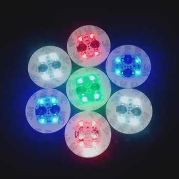 15/10/5/2 adet şişe etiketleri ışıkları 4leds akülü kızdırma LED bardak süper parlak lamba düğün festivali parti dekor