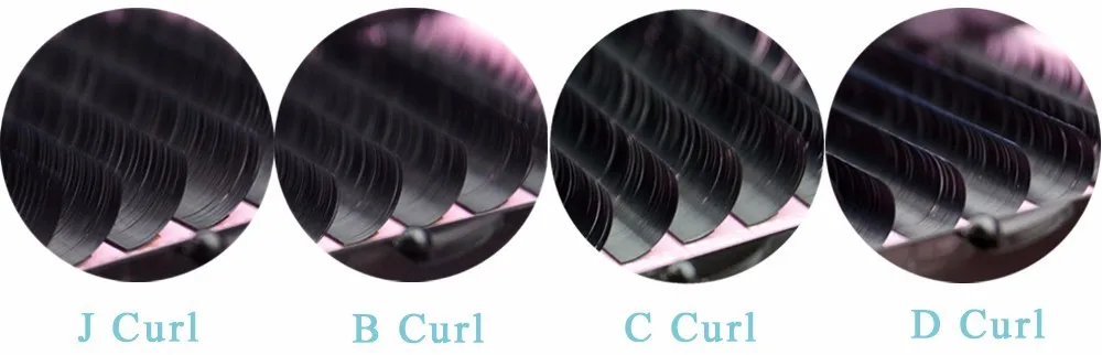 10 Packungen Künstliche Nerz-Wimpern 0,03-0,15 Wimpernverlängerungs-Set Künstliche 3D-Volumen-Wimpern Professionelle Wimpern-Schönheitsprodukte – Detail 3