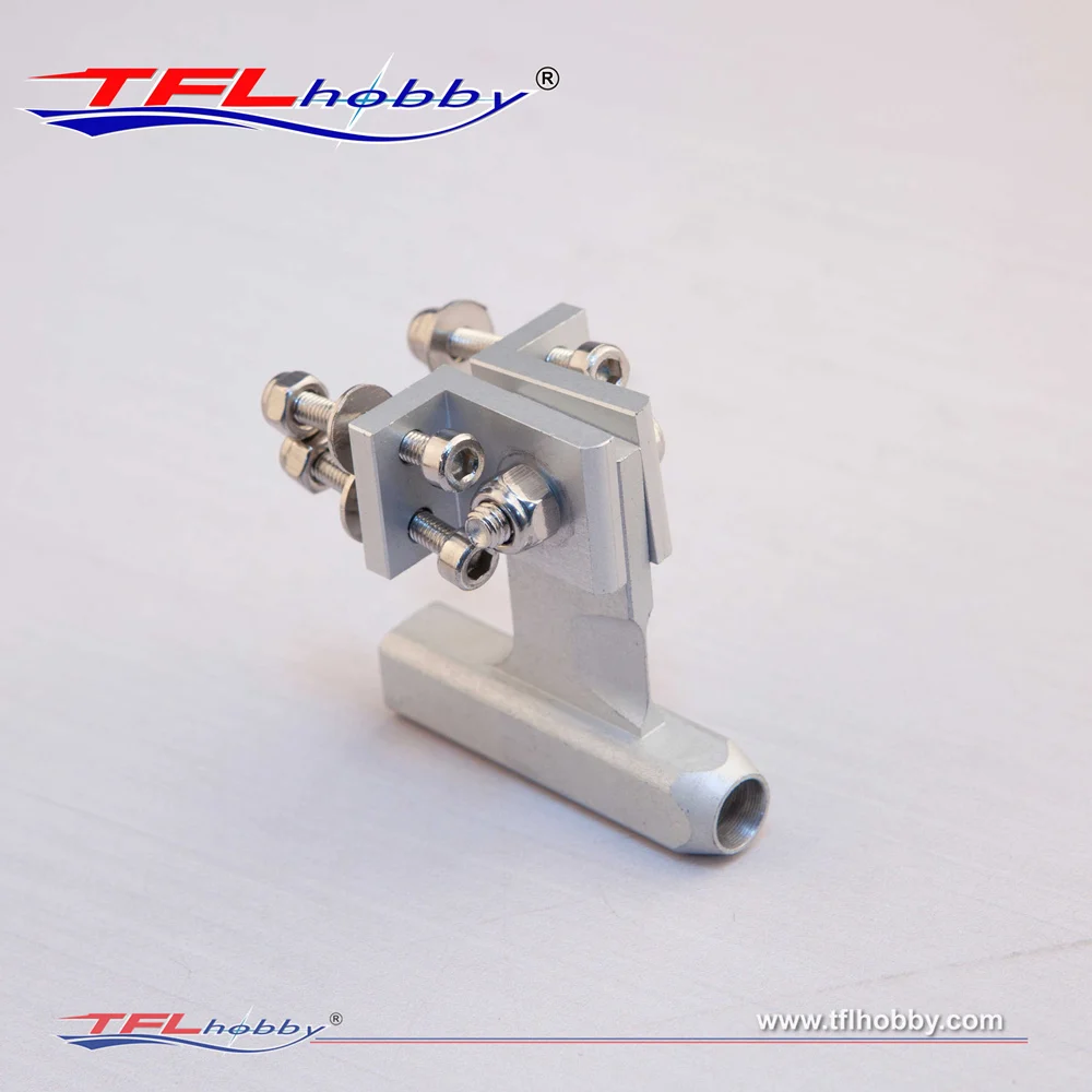 Ricambi originali TFL! Staffa per albero in alluminio CNC 4.76mm * 38mm L = 20mm per barca RC