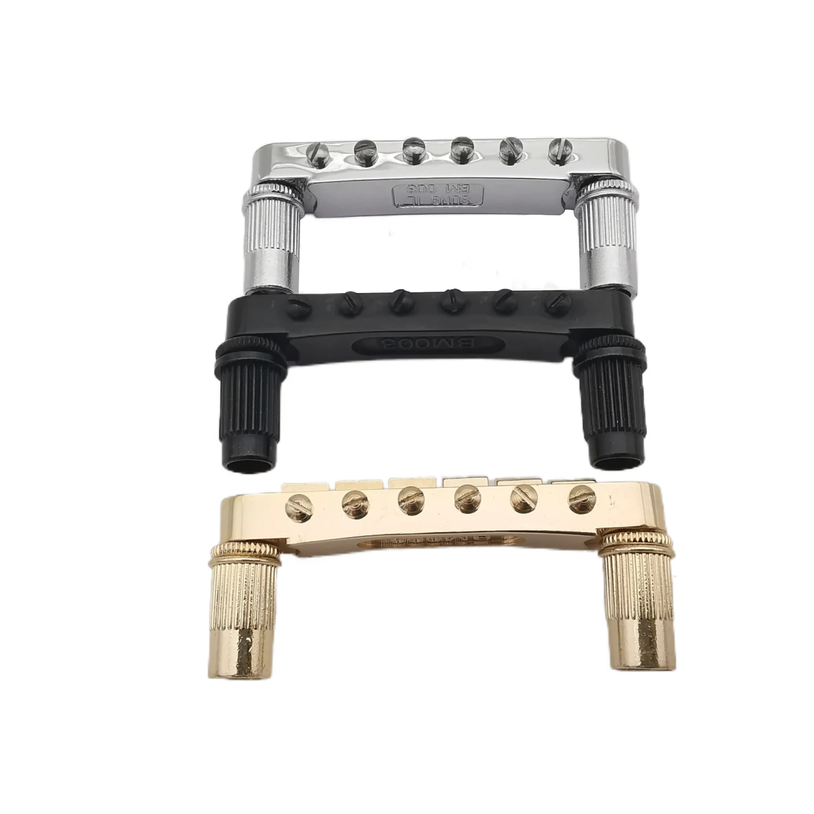 Widened bridge with tailpiece stopper, guitar bridge tuning accessories