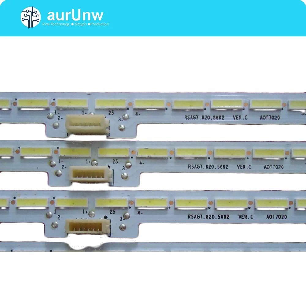 

Free Shipping LED Backlight strip For Hisense LED65XT800X3DU RSAG7.820.5692 HE650HUD-B51 48Leds 405mm 100%NEW