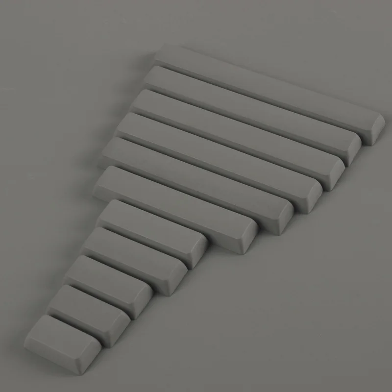 1pc XDA profile mechanical keyboard key cap Light Grey Dark Gray 7x 6.5x 6.25x 6x 5.5x 4.5x 3x 2.75x 2.25x 2x 1.75x Spacebar