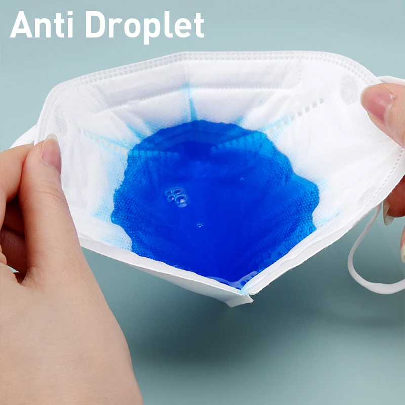 60 PCS FFP2 Mask Adult Health Protection Mask KN95 Reusable Strong Filtration Safety Dust Respirator Face Masks Fast Delivery