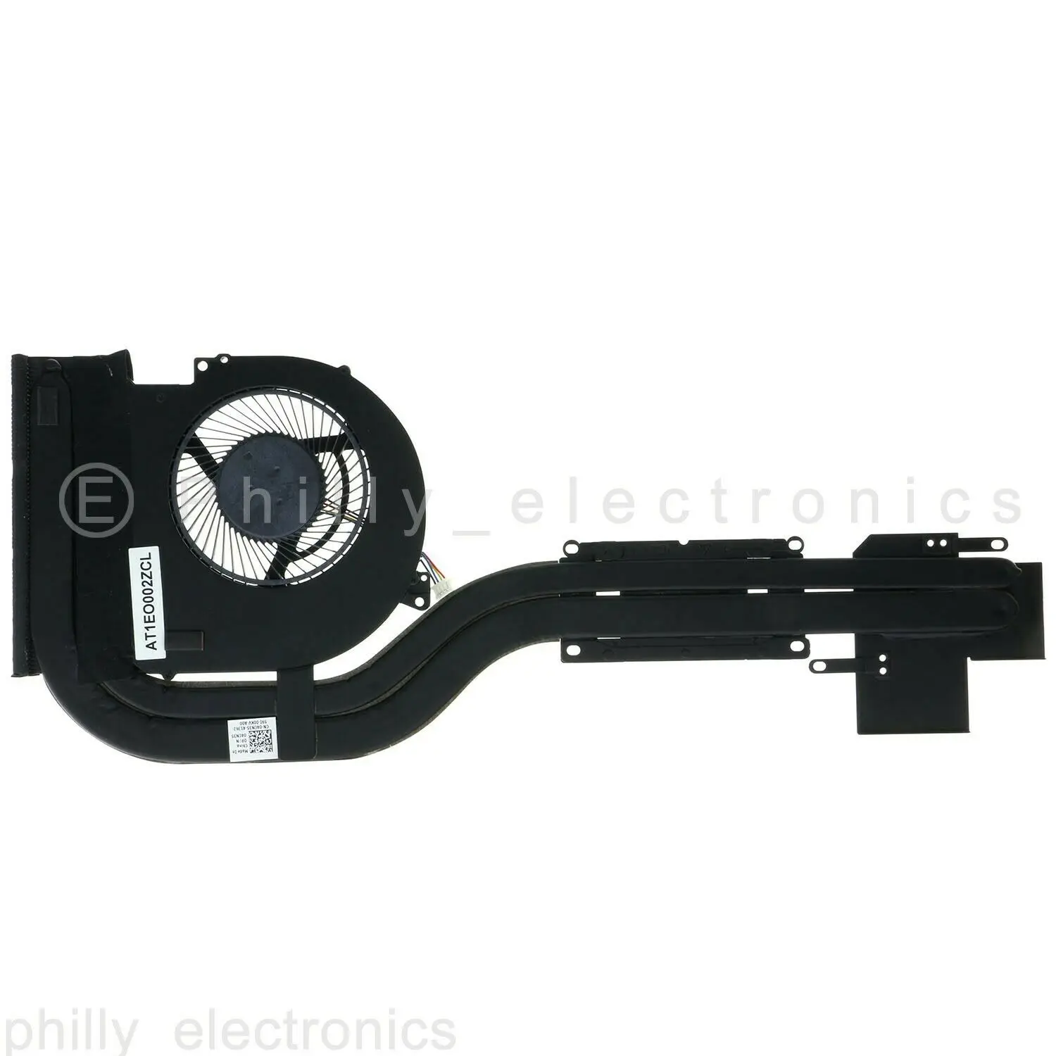 Imagem -02 - Jianglun Cpu Ventilador de Refrigeração com Dissipador de Calor para Dell Precision 15 3510 4cn35 Dfs602205m30t