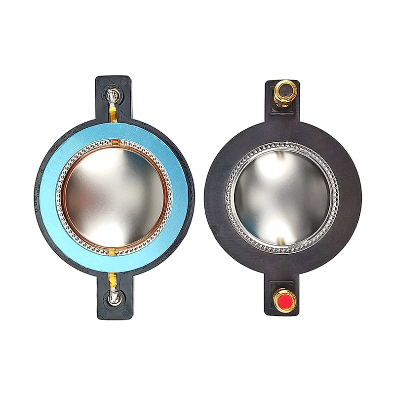 GHXAMP 34.4mm Speaker TREBLE Voice Coil Titanium Film Tweeter Ring Voice Diaphragm Speaker Accessories DIY 8OHM 2PCS