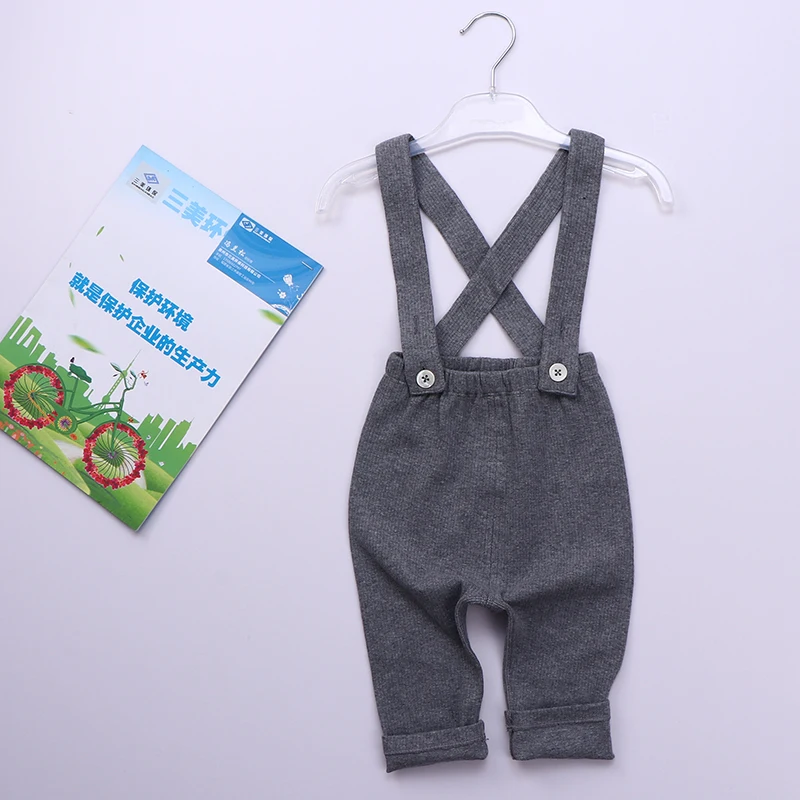 Baby Dungaree Cotton Ribbed Infant Leggings Baby Newborn Boy Girl Pants Baby Clothes Spring/Autumn fashion baby Cute Trousers