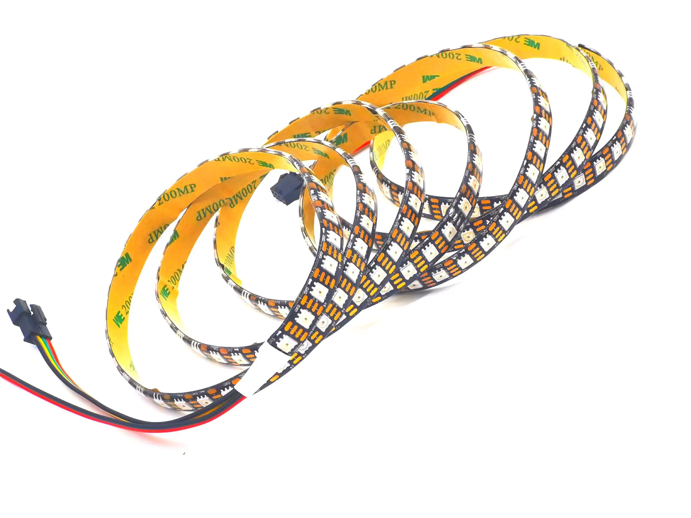 SK9822 Smart LED Pixel Strip 96LEDs/Pixels/m IP30/IP65/IP67 DATA and CLOCK Seperately DC5V