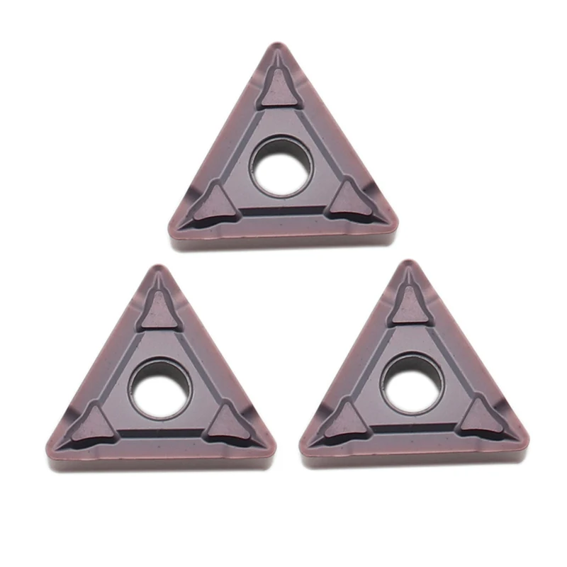 Ferramentas de torno externo de alta qualidade, ferramentas de torno cnc tnmg160408 bf mp1125, inserção de carboneto bf 160408 para aço inoxidável, com 10 peças