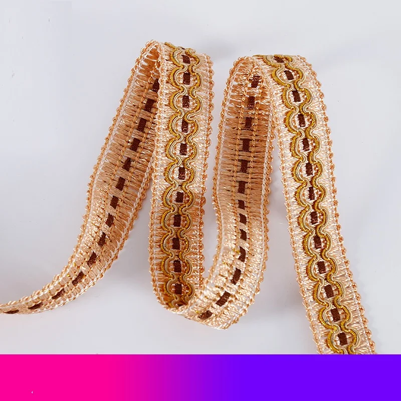 1m Bullion Ribbon Braided Lace DIY Sewing Accessory Wavy Garment Hair Cushion Curtain Decoration Stiching Tape Trim Accessories