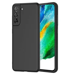 soft black case for s21fe samsung galaxy s21 fe shockproof tpu phone cases s22 ultra samsung s21 plus cover samsung s23 fe case