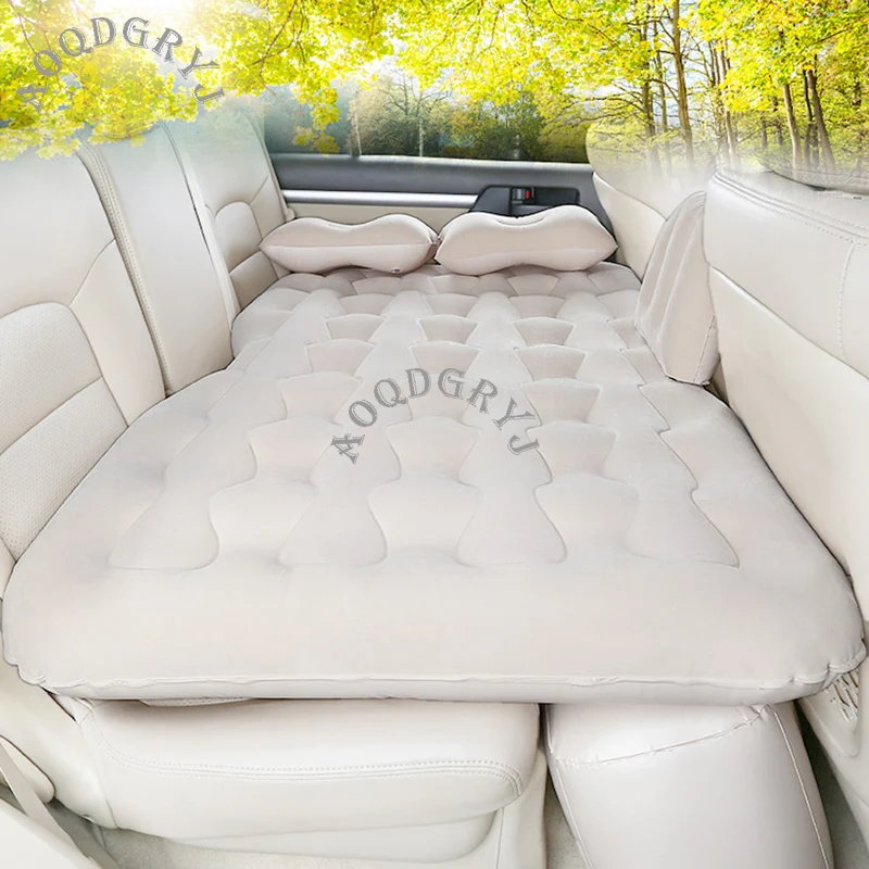 Inflatable Travel Car Mattress Air Bed Back Seat Sleep Rest Mat Fit For Toyota Land Cruiser LC200 2008-2020