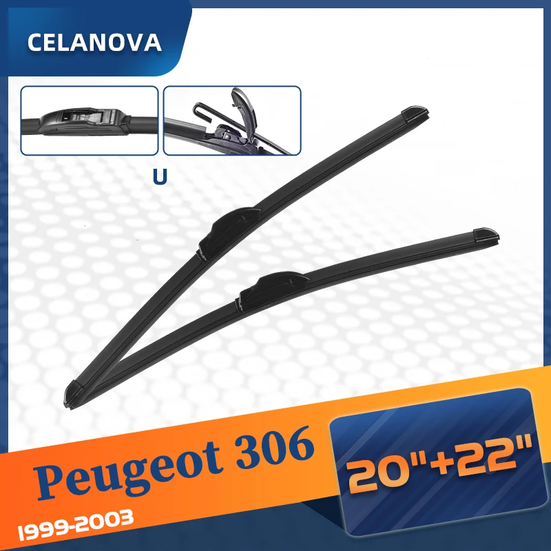 CELANOVA Windshield Wiper Blade For Peugeot 306 1999 - 2003 20