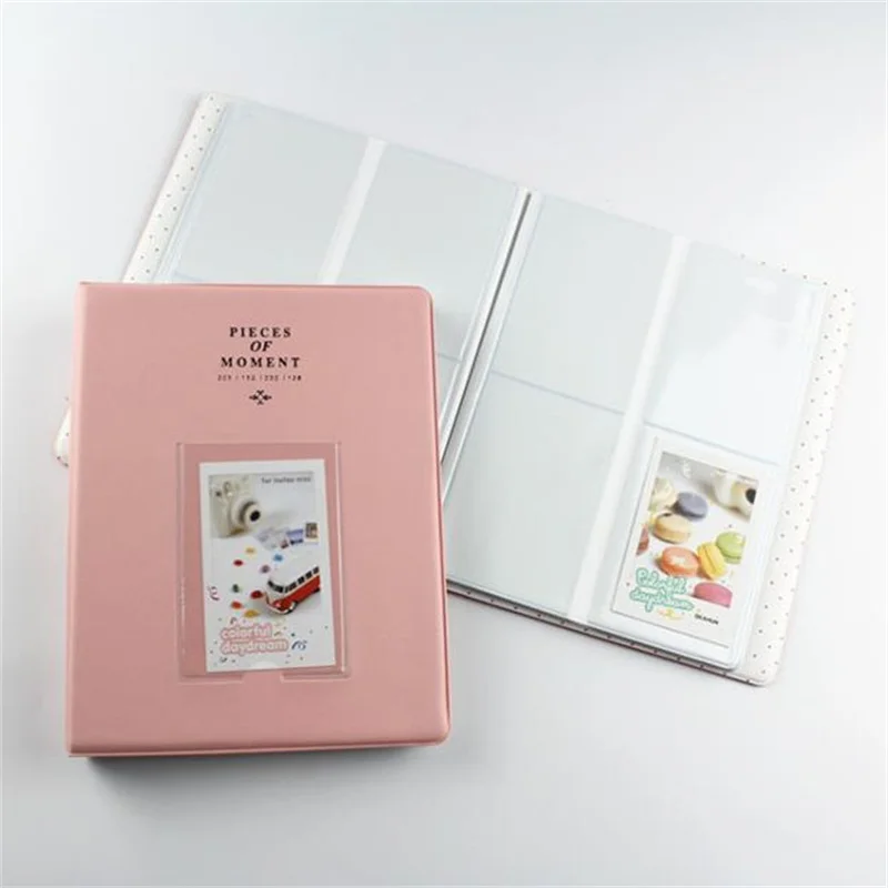 64 Pockets Photo Album Mini Instant Picture Case Storage For Fujifilm Instax Mini Film 8 Korea Instax Album Fotografia