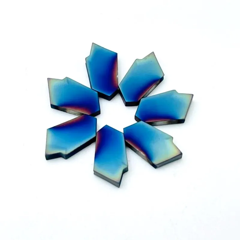 Grooving tool SP300 KT7030 colorful nano blue high hardness 3mm hard alloy tool hardened steel cutting tool SP 300 milling blade
