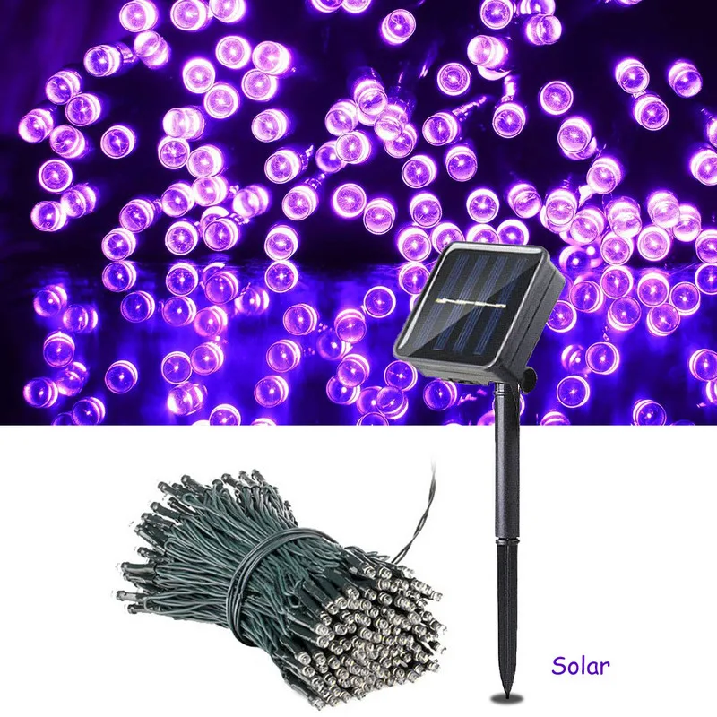 

300 Led Solar Garland String Fairy Lights Outdoor 32M Solar Powered Lamp for Garden Decoration 3 Mode Holiday Xmas Wedding Party